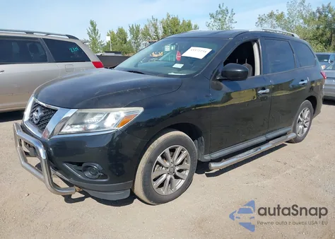 2014 Nissan Pathfinder Sv z USA, uszkodzony, nr VIN 5N1AR2MM2EC667527